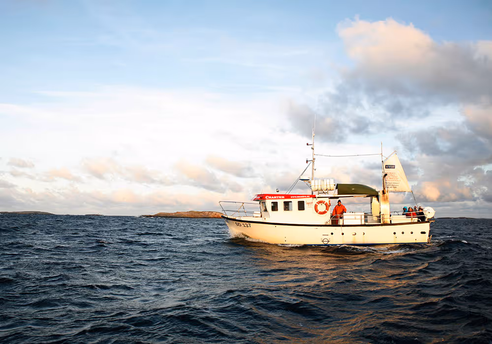 Fjällbackas skärgård från havet